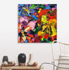 Pansy Petals Print