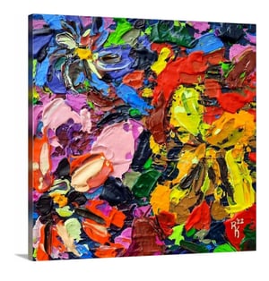 Image of Pansy Petals Print