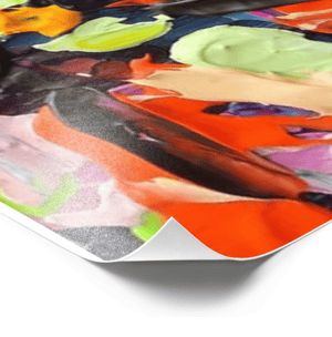 Image of Pansy Petals Print