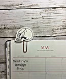 Image 4 of Skull|Creepy Hand| Planner Paper Clips
