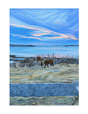 Image of Wild Horses Print