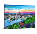 Steel City Sunset Print