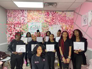 Image of July braiders license class DEPOSIT 