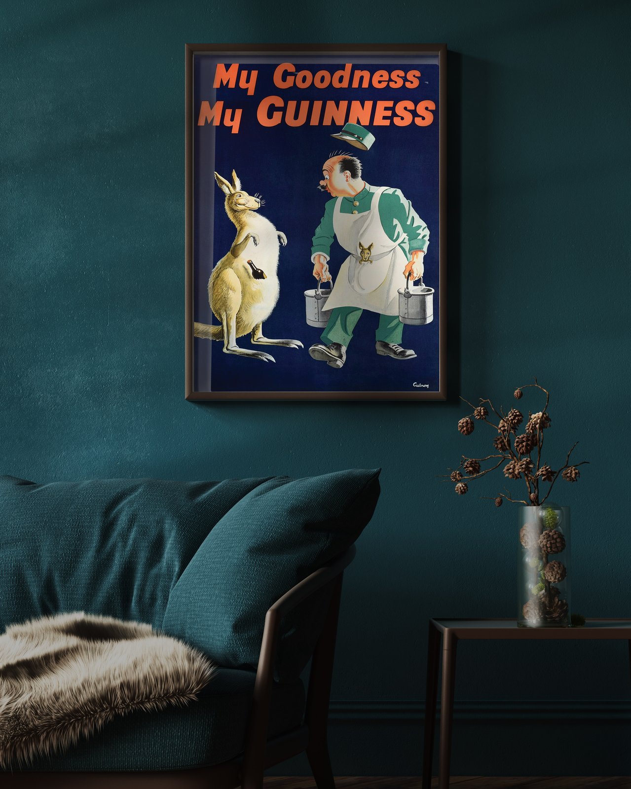 My Goodness My Guinness (Kangaroo) | John Gilroy | 1925 | Vintage Ads ...