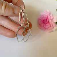 Image 4 of Sterling Silver Link Earrings