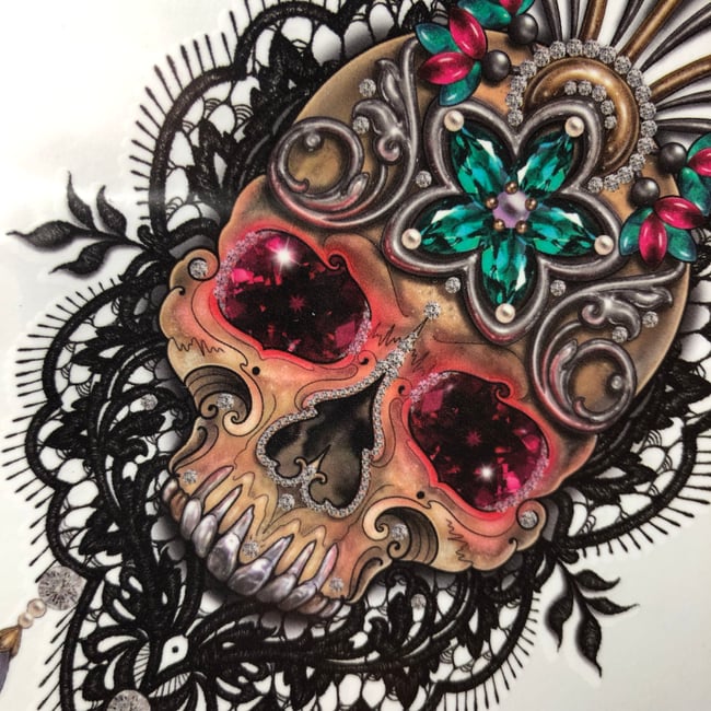 'Jewelled Skull' 