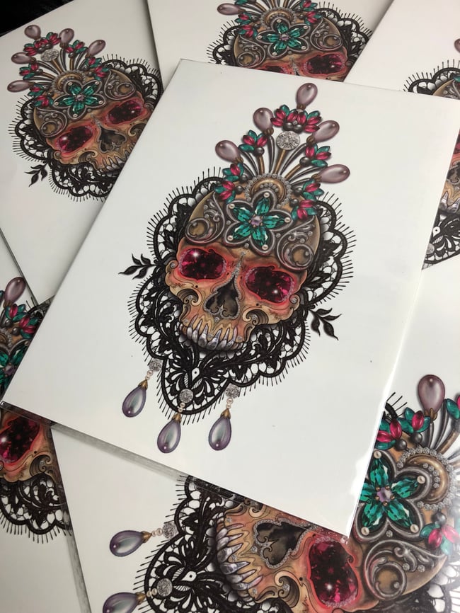 'Jewelled Skull' 
