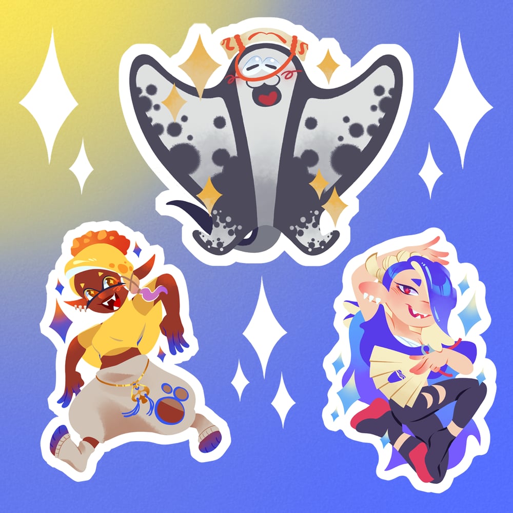 Image of Splatoon 3 Stickers