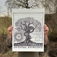 Ancestral knowledge 18x24 screen print