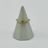 Silver Pebble Ring BRASS