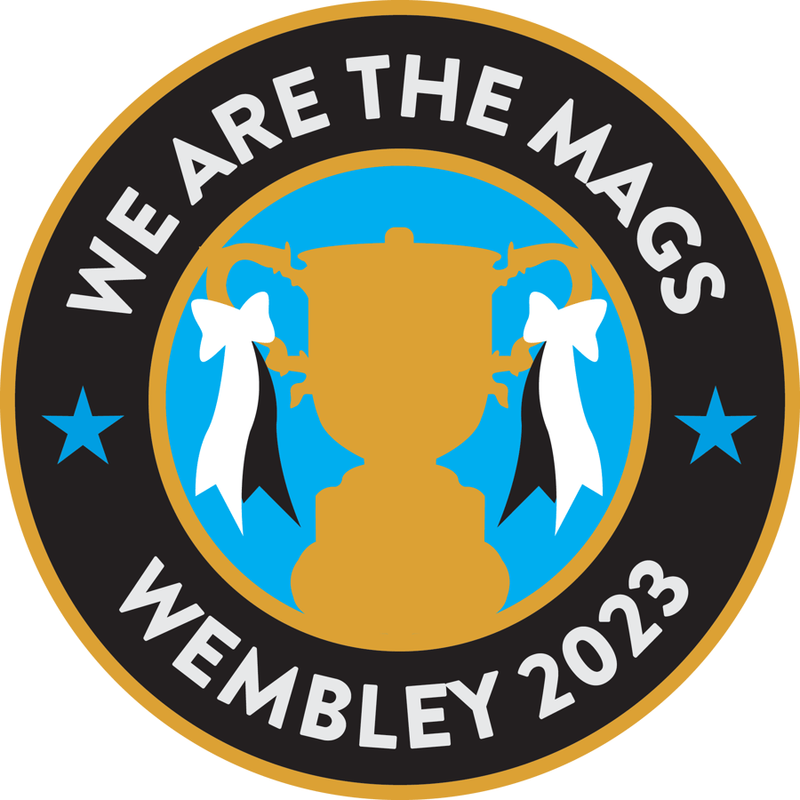 Image of Wembley 2023 'WE ARE THE MAGS' Pin Badge 