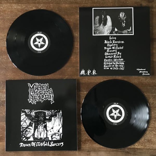 Image of Moenen of Xezbeth - Dawn of Morbid Sorcery LP (Black vinyl)