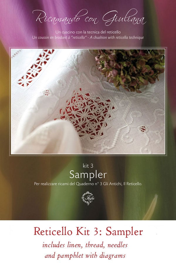 Reticello Embroidery Kits