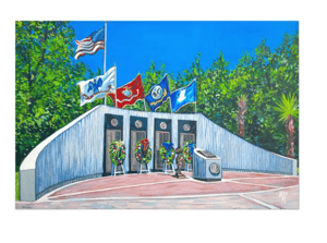 Image of EOD Memorial Print