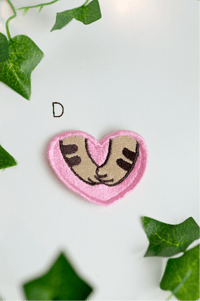 Image 4 of Patchs pattes chat custom