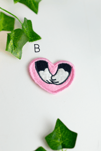 Image 2 of Patchs pattes chat custom