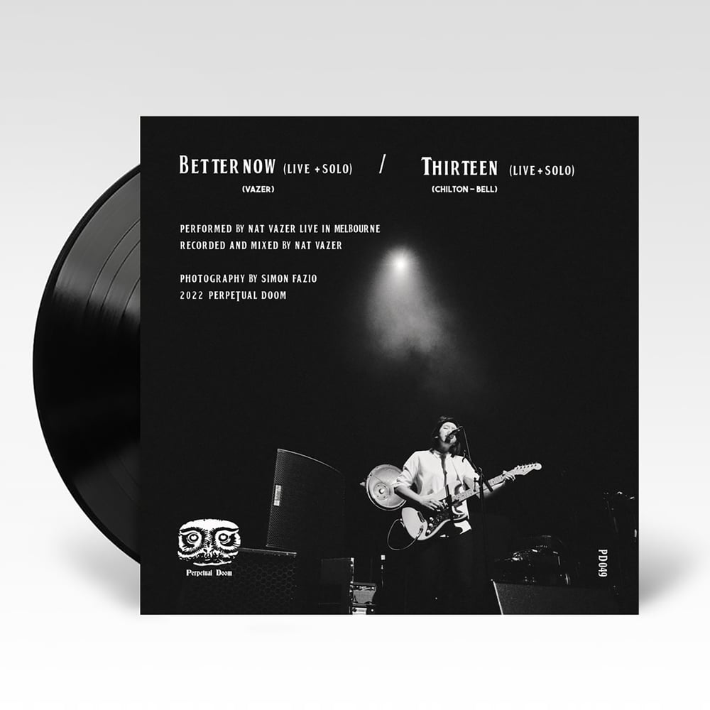 "Live + Solo" 7" Lathe Cut by Nat Vazer