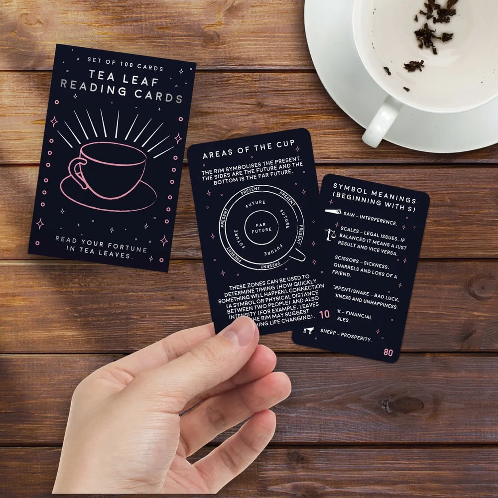 Image of TEA LEAF READING CARDS