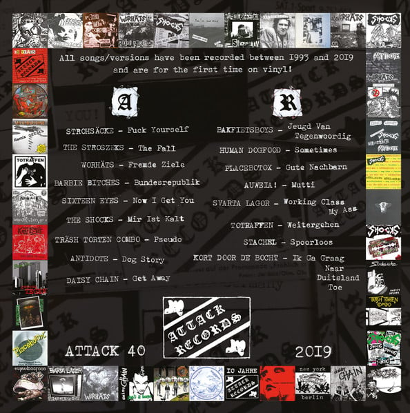 Attack 40 - Various - 25 Years Attack Records LP