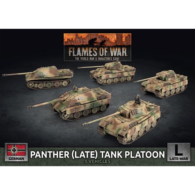 Panther (Late) Tank Platoon (GBX181)