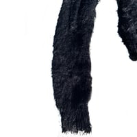 Image 3 of Around The Fur Black Sweater