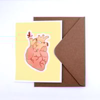 Image 1 of Heart Greeting Card