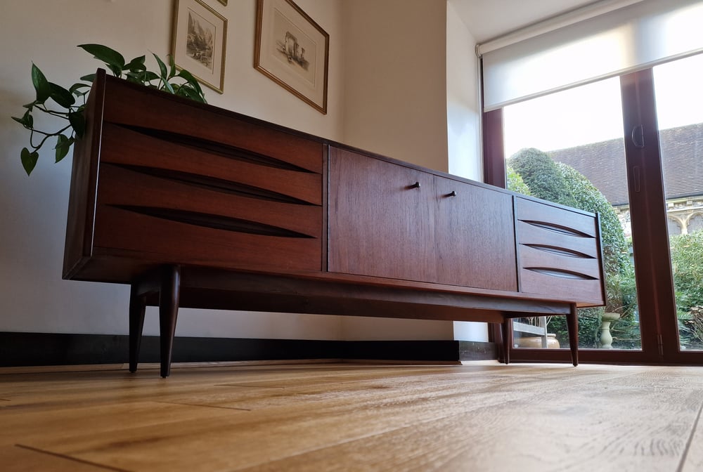 Image of STUNNING MID CENTURY CREDENZA 