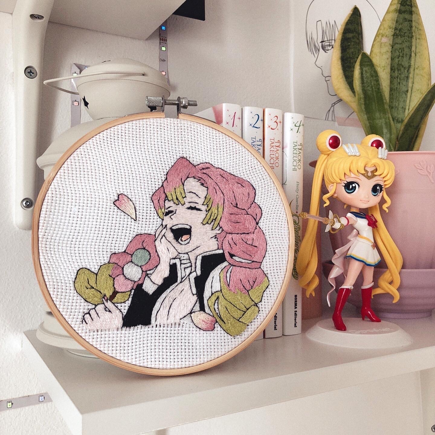 Image of Mitsuri Kanroji | Kimetsu no Yaiba | Demon Slayer | Hand embroidery 