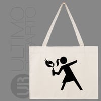 Image 2 of Shopping Bag Canvas - Riot Girl (UR070)