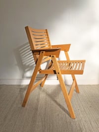 Image 2 of //VENDIDAS//  SET DE 4 SILLAS PLEGABLES “REX” DE NIKO KRALJ.