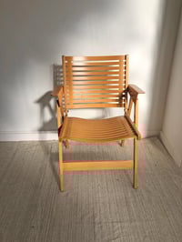 Image 4 of //VENDIDAS//  SET DE 4 SILLAS PLEGABLES “REX” DE NIKO KRALJ.