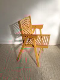 Image 5 of //VENDIDAS//  SET DE 4 SILLAS PLEGABLES “REX” DE NIKO KRALJ.