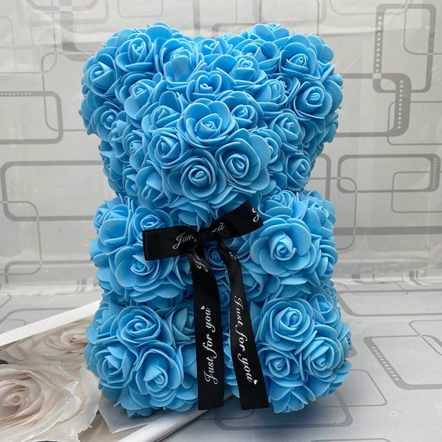 Image of Blue Rose Bear 