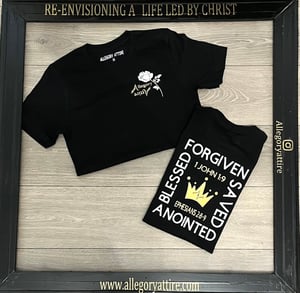Image of Concrete Rose (Black Shirt)