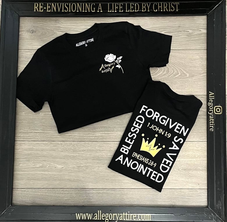 Image of Concrete Rose (Black Shirt)