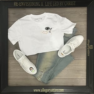 Image of Concrete Rose (White Shirt)