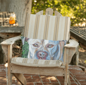 Image of Pitbull Throw Pillow