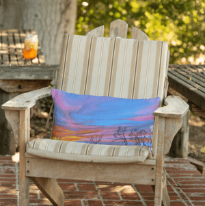 Image of Evening Sky Throw Pillow