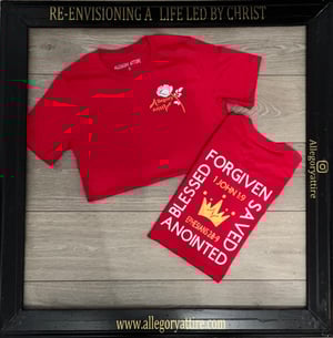 Image of Concrete Rose (Red shirt)