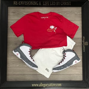 Image of Concrete Rose (Red shirt)