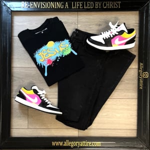 Image of Jesus is King (Black shirt)