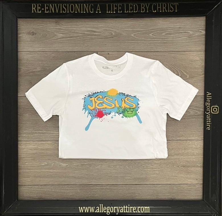 Image of Jesus is King (White shirt)