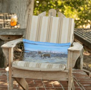 Image of Wild Horses Throw Pillow