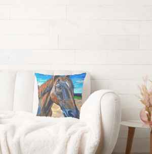 Image of Sunset Smoothie Throw Pillow