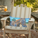 Sunset Smoothie Throw Pillow
