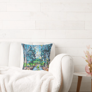 Image of The Path Throw Pillow