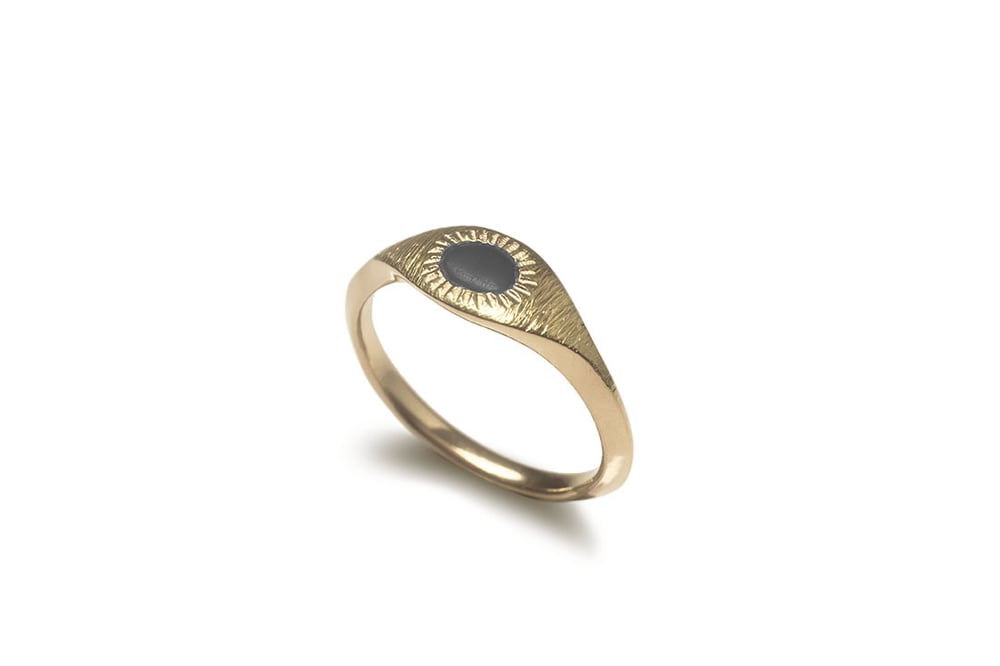 Image of Eye ring 18k Gold