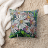 Evelyn's Flowers Throw Pillow