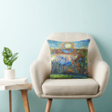 Mine Eyes Have Seen The Glory Throw Pillow