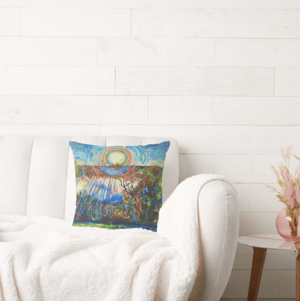 Image of Mine Eyes Have Seen The Glory Throw Pillow